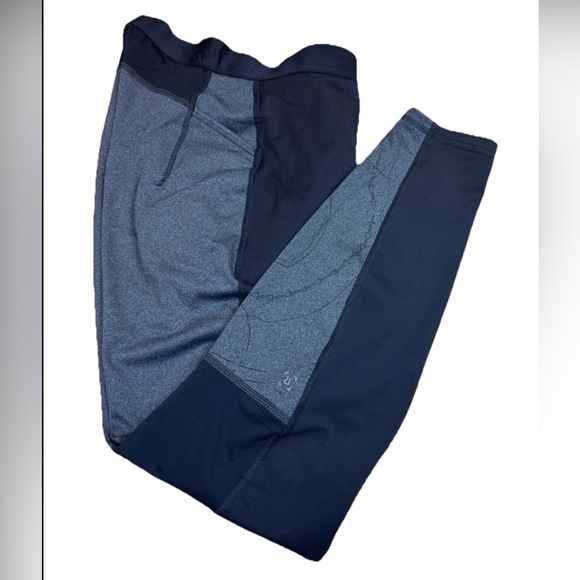 Lululemon X Wilderness Surge Running Tights Men’s XL Gray/ Black M5731S - Picture 4 of 14